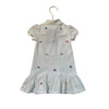 Ralph Lauren White Embroidered Polo Dress - Size 12 Mo