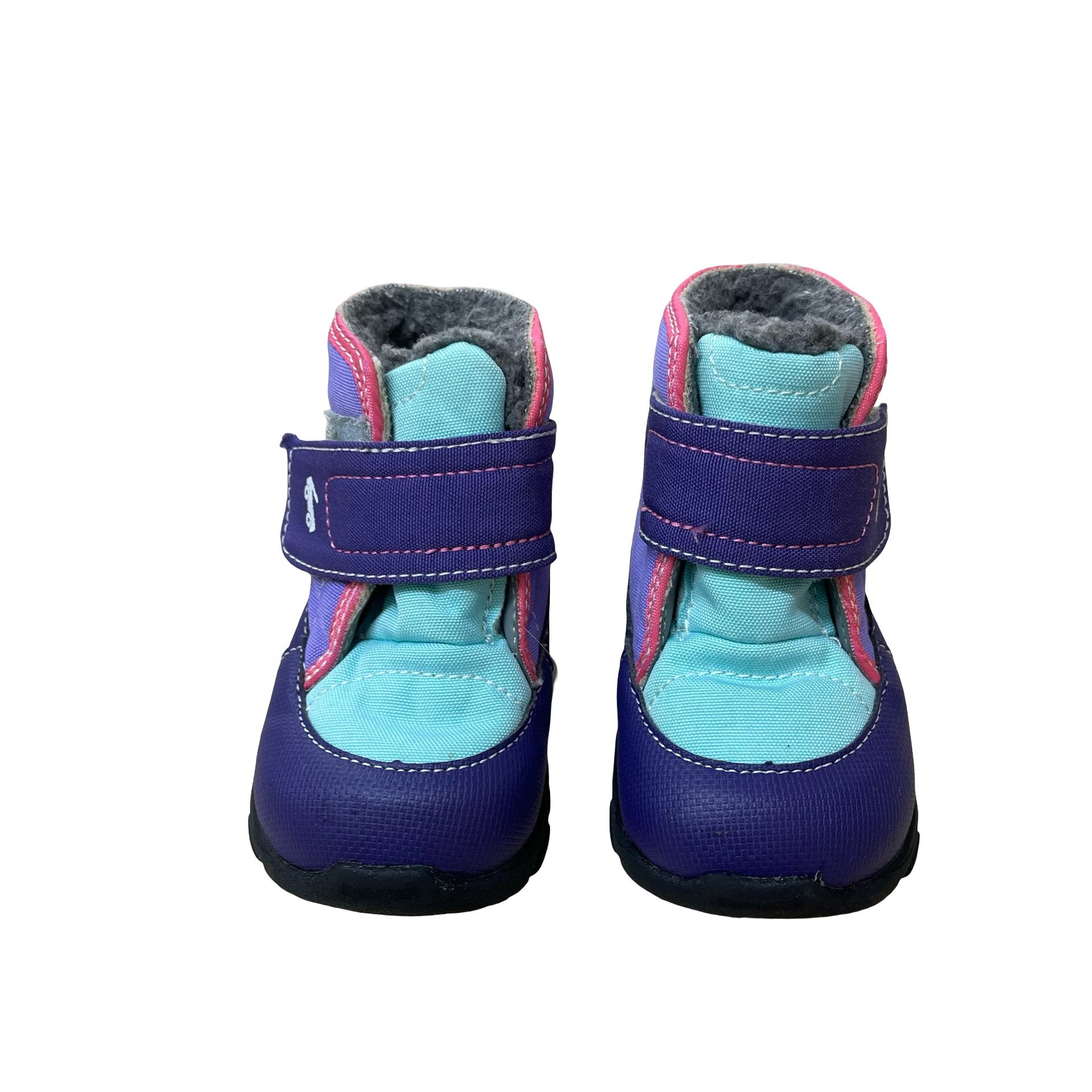 See Kai Run 'Insulated' Purple & Teal Boots - Size 6
