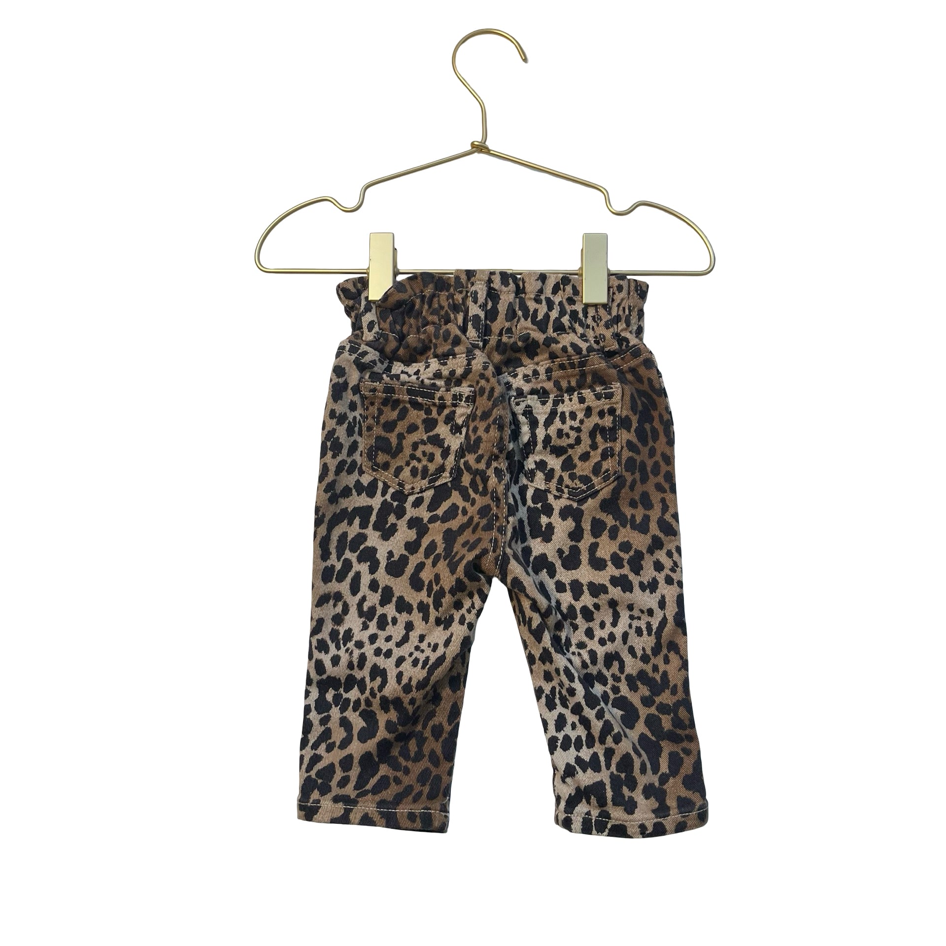 Gap Denim 'Just Like Mom' Leopard Print Jeans - Size 6-12 Mo
