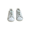 Adidas Stan Smith White & Green Soft-Sole Sneakers - Size 1K