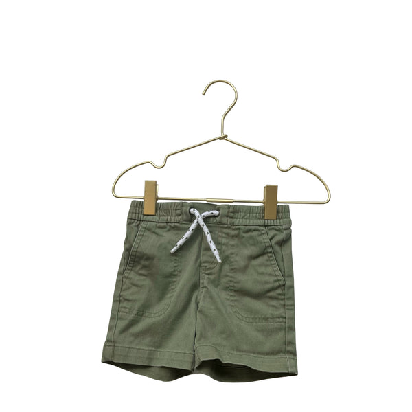 Janie and Jack Olive Shorts - Size 6-12 Mo