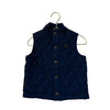 Janie and Jack Navy Quilted Vest - 2T