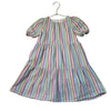 Crewcuts Rainbow Striped Seersucker Dress - Size 5