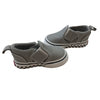 Vans Gray Canvas & Check Sneakers - Size 2