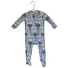 Pottery Barn Kids x Rifle Paper Hanukkah Print Footed PJs - Size Size 6-9 Mo