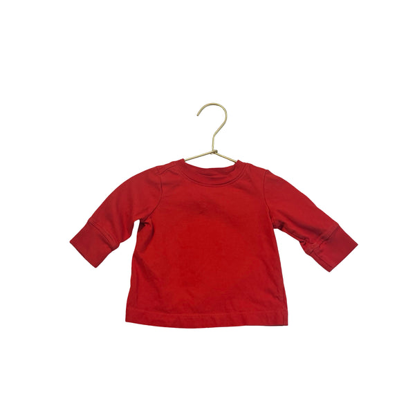 Hanna Andersson Red Shirt - Size 3-6 Mo