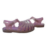 Mini Melissa Lavender Glitter Closed-Toe Jelly Sandals - Size 13