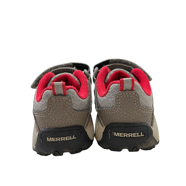 Merrell Gray & Red Sneakers - Size 6