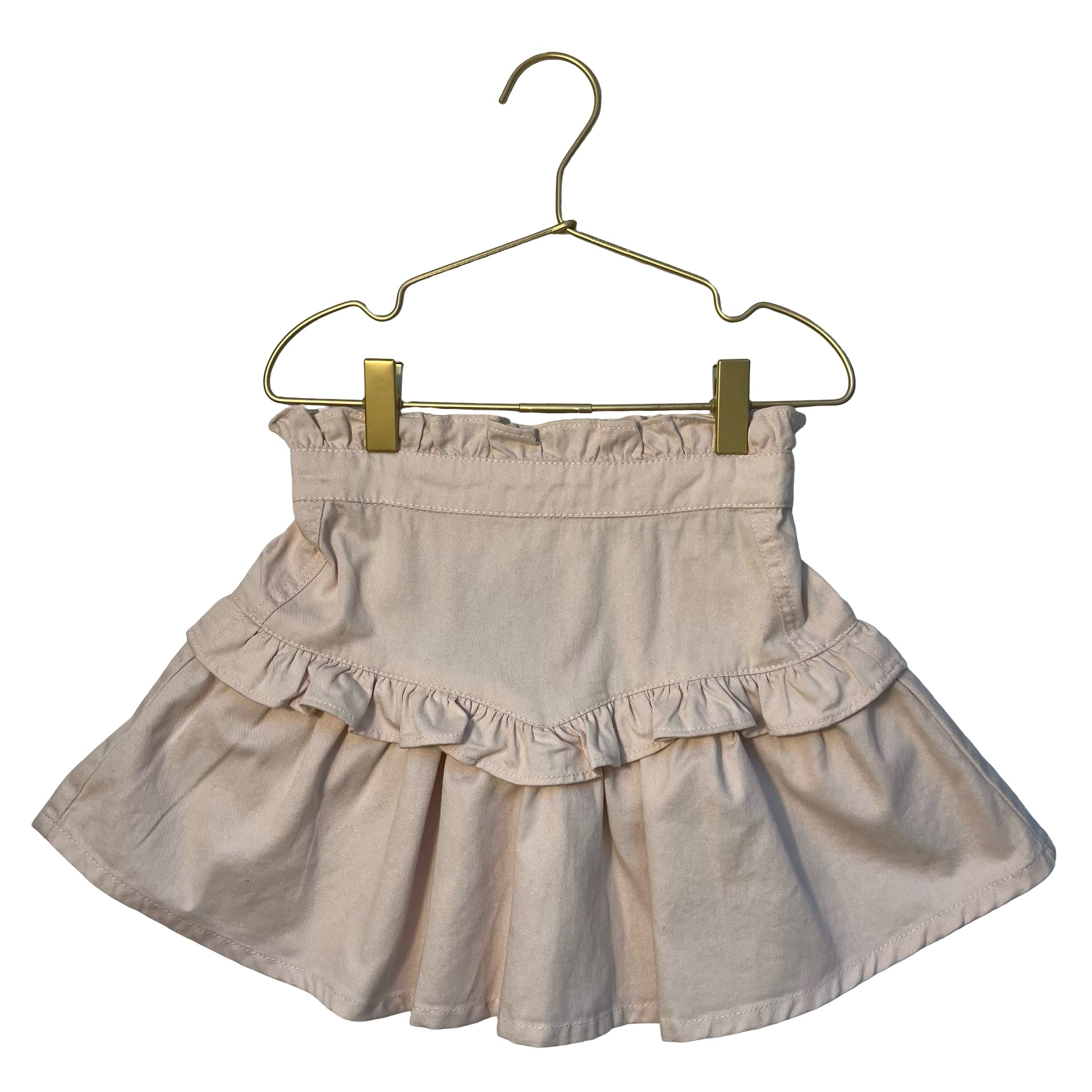Louis Louise Pink Ruffle Skirt - Size 8