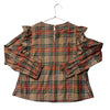 Crewcuts Tartan Metallic Blouse - Size XL 12-14