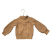 Janie and Jack Tan Cable-Knit Sweater - Size 18-24 Mo