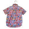 Janie and Jack Multi-Color Seaside Print Button Down Shirt - Size 4