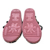 Mini Melissa x Fabula Pink & Black Flower Print Sandals - Size 7