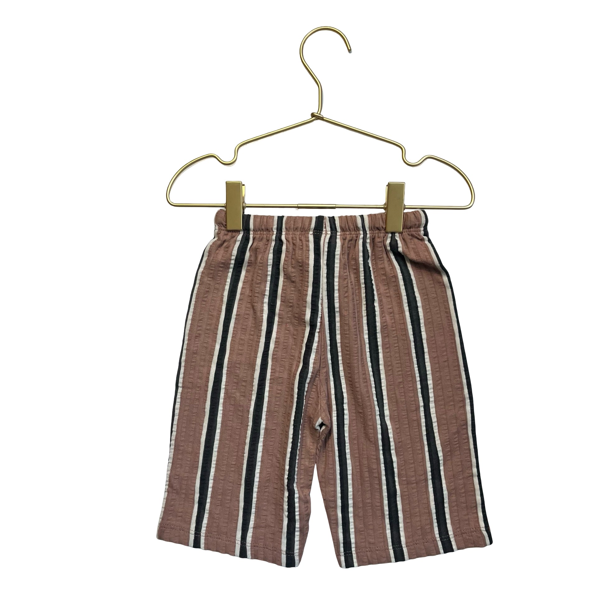 Next Brown Striped Pants - Size 3-6 Mo