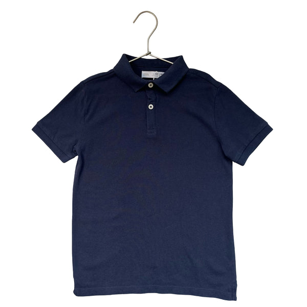 Zara Navy Polo Shirt - Size 8-9