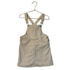 Zara Tan Corduroy Overall Dress - Size 5