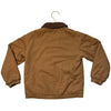 Cat & Jack Sherpa-Lined Brown Canvas Jacket - Size 5T