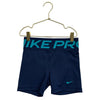 Nike Pro Navy & Teal Shorts - Size M 10-12