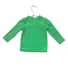 Cat & Jack Green Rash Guard - Size 12 Mo