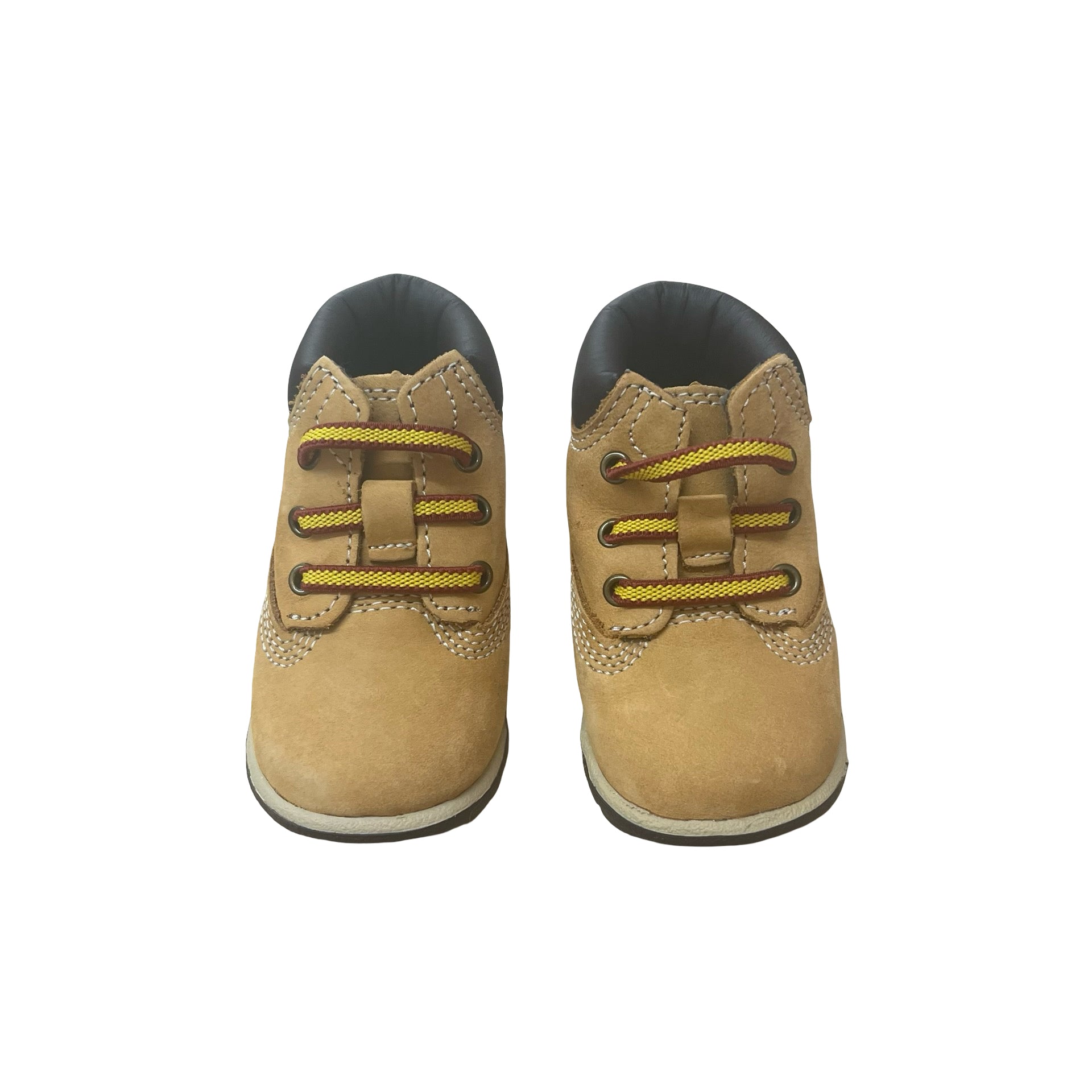 Timberland Tan Leather Baby Boots - Size 1