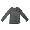 Puma Heather Gray & Neon Green Logo Athletic Shirt - Size 4T
