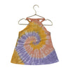 Chaser Peach, Lavender, Orange Tie-Dye 'Happy' Tank - Size 4
