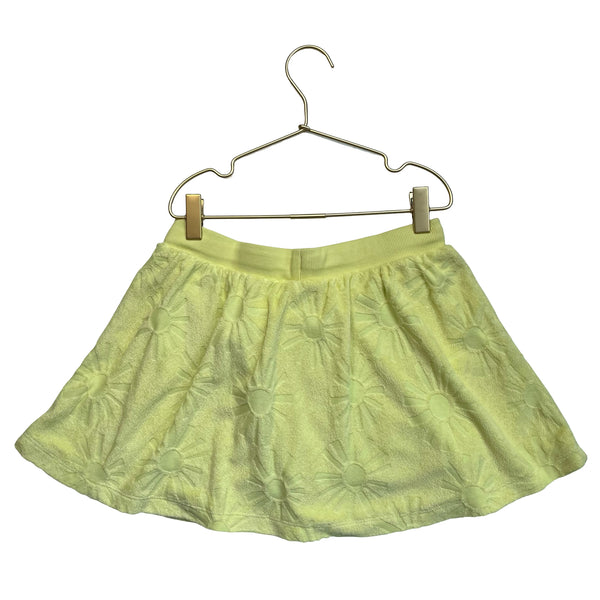 Old Navy Yellow Terry Sun Skort Skirt - Size L 10-12
