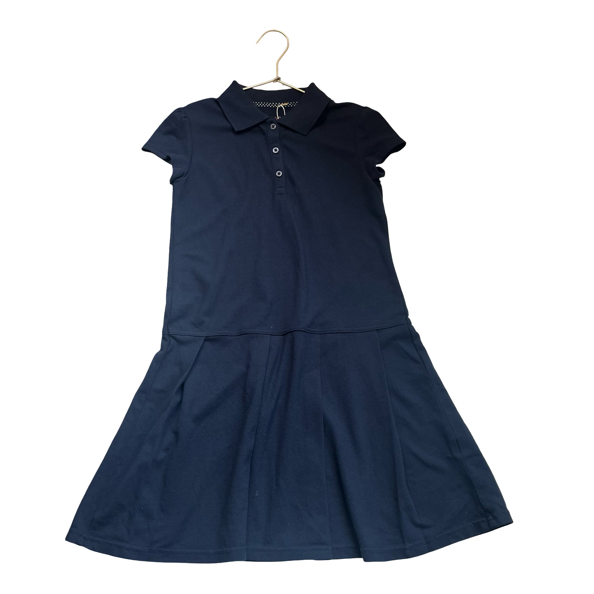 Cat & Jack Navy Polo Dress - Size M 8