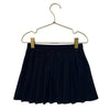 Cyrillus Navy Cotton Knit Pleated Skirt - Size 4