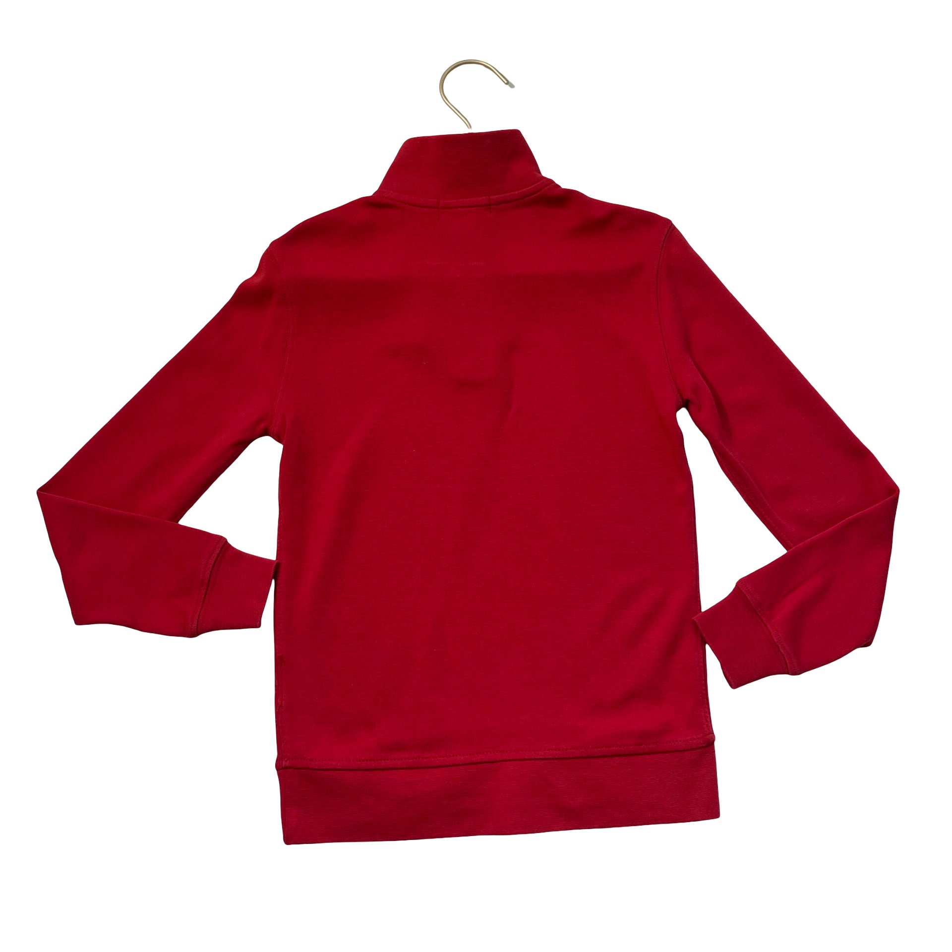 Polo Ralph Lauren Red Quarter-Zip Pullover - Size 6