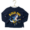Gap Navy 'Rock On' Shark Guitar Shirt - Size 2