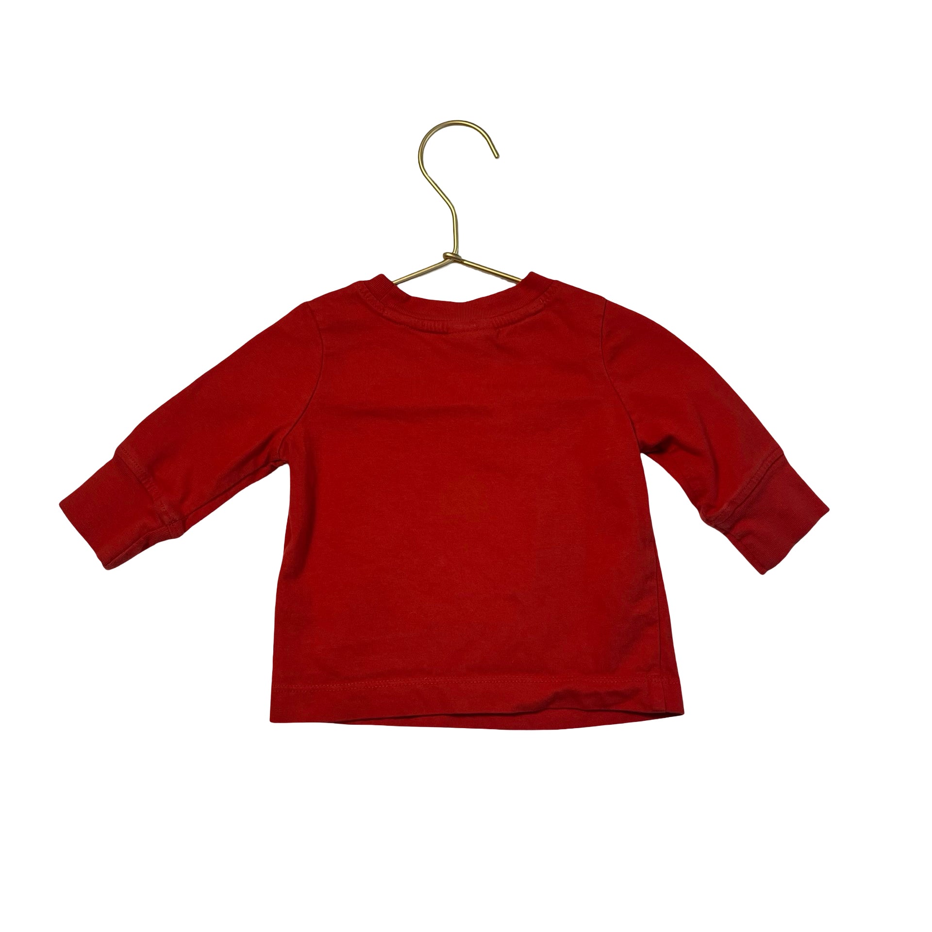 Hanna Andersson Red Shirt - Size 3-6 Mo