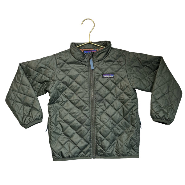 Patagonia Primaloft Green Nano Puff Jacket - Size 4T