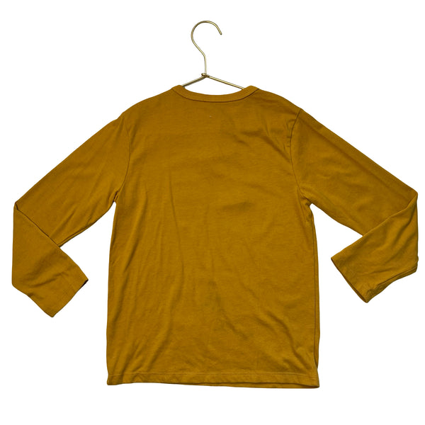 Children's Place Yellow Turkey Graphic Thanksgiving Shirt - Size S 5-6