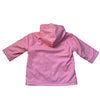 Hatley Terry-Lined Pink Rain Jacket - Size 2