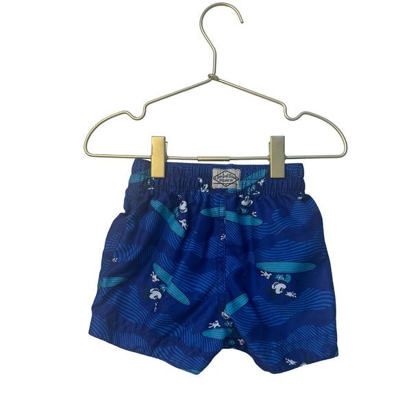 Baby Gap x Disney Navy Mickey Mouse Swim Trunks - Size 18-24 Mo