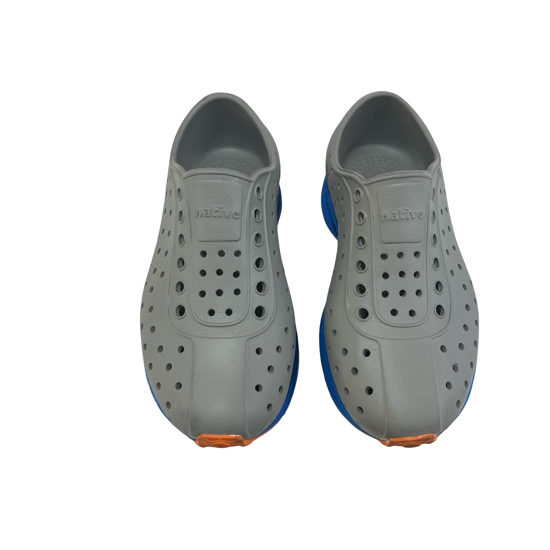 Native Robbie Gray & Blue Shoes - Size C11