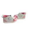 Ikiki Pink & Grey Pig Sneakers - Size 9