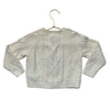 Amazon Essentials x Sofia Grainge Ivory Cotton Cable-Knit Cardigan Size 18-24 Mo