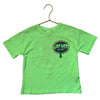 Zara Lime Green 'Surf Mood' T-Shirt - Size 6