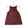 Carter's Plum Floral Corduory Overall Dress - Size 24 Mo