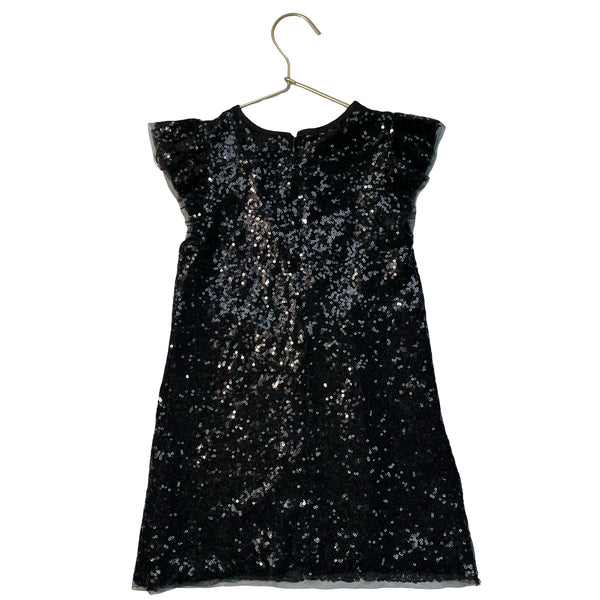 Tahari Black Sequin Dress - Size 4