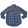 Polo Ralph Lauren Blue Plaid Button Down Shirt - Size 5