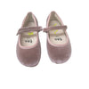 Ten Little Dusty Plum Velvet Shoes - Size 10.5