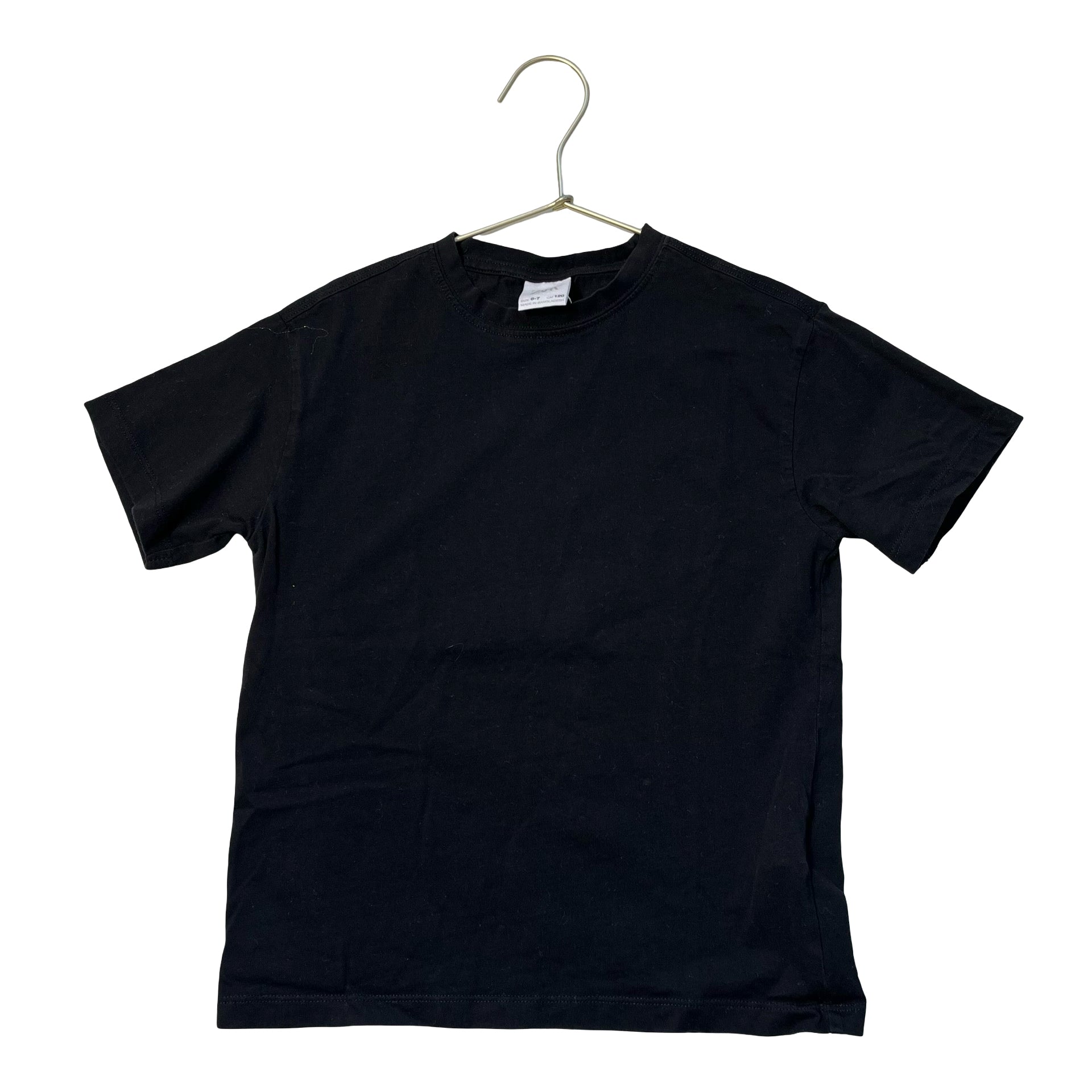 Zara Black T-Shirt - Size 6-7