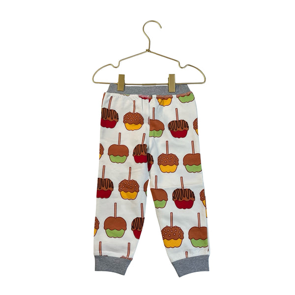 Monica + Andy Candy Apple Print Joggers - Size 18-24 Mo