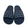 Crocs Navy Slides - Size J2 Big Kids