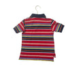 Polo Ralph Lauren Red & Multi-Color Striped Polo Shirt - Size 4