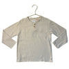 Zara Ivory Henley Shirt - Size 5-6