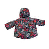 Baby Gap Floral Hooded Puffer Jacket - Size 0-6 Mo